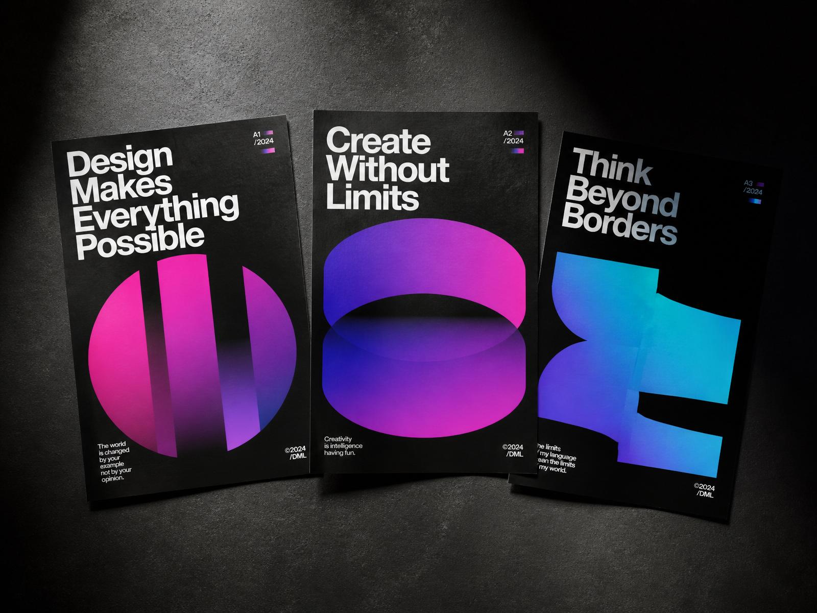 Creative Posters — Print Campaign Series by Oscar Graphix