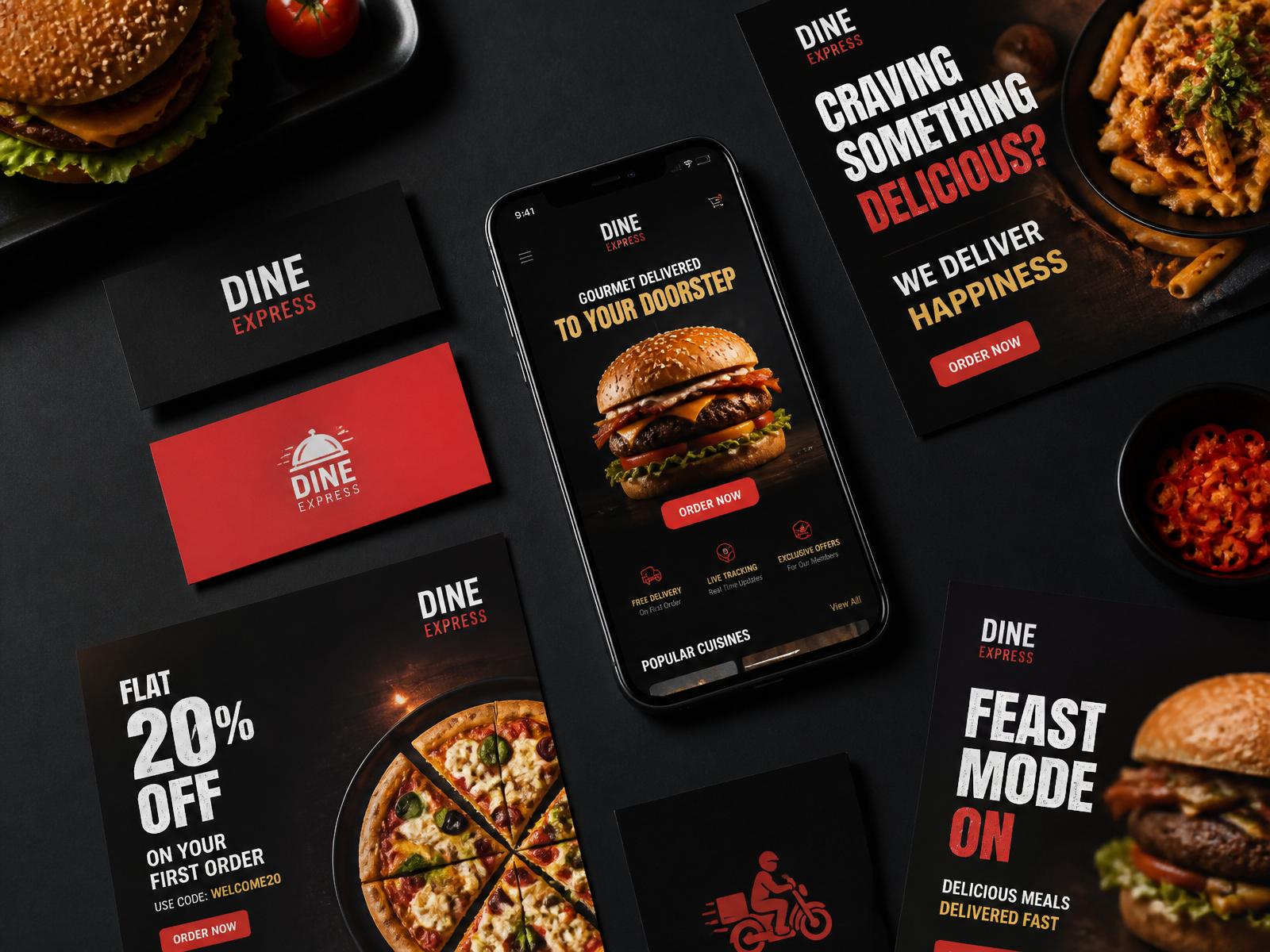 FoodieHub — Digital Marketing Campaign by Oscar Graphix
