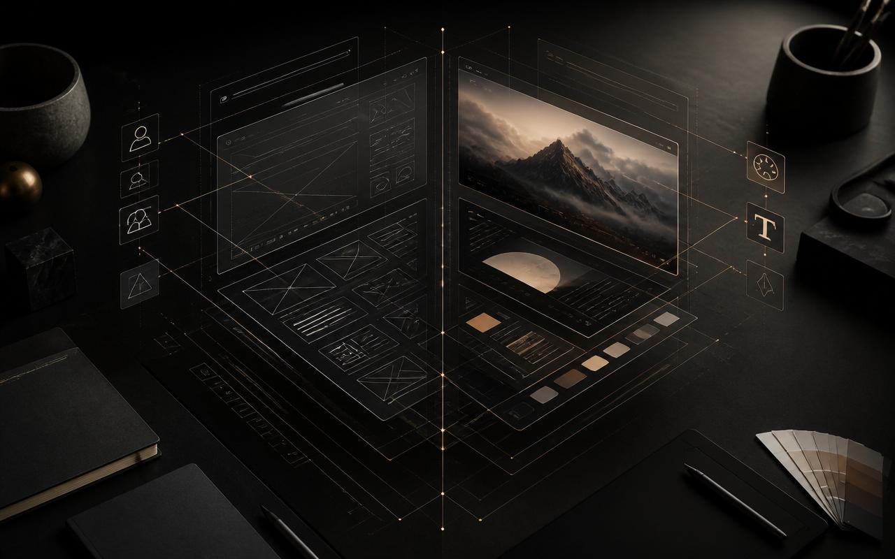 UI/UX vs Graphic Design: The Real Differences (and Overlap) — featured image